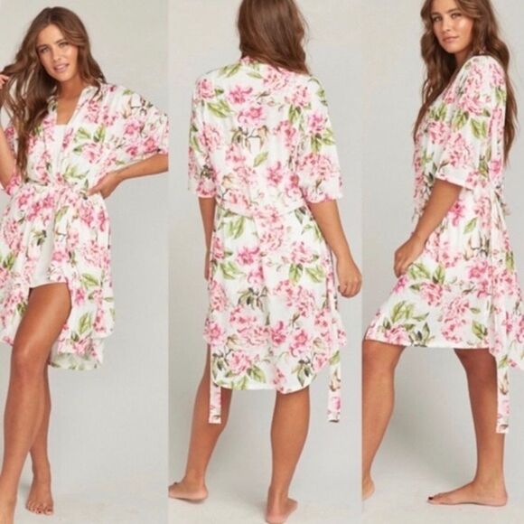 Show Me Your Mumu Brie Robe, Garden of Blooms 1 SZ - Picture 1 of 10